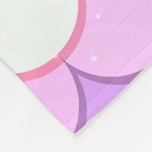 Zeemeermin en Glitter Fleece Deken (Hoek)