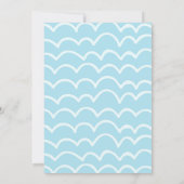 Zeemeermin en haai broers en zussen gezamenlijke v kaart (Achterkant)