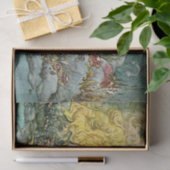 “Zeemeermin en harp” door Charles Folkard Tissuepapier (Geschenk)