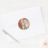 Zeemeermin en kind Sticker (Envelop)