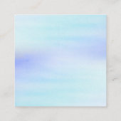 Zeemeermin en Oceaan Waterverf Registry Informatiekaartje (Achterkant)