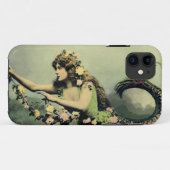 Zeemeermin en Rozen Case-Mate iPhone Case (Achterkant (horizontaal))