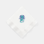 Zeemeermin en Sealife Cocktail servetten (Hoek)