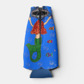Zeemeermin en Shark Bottle Cooler (Achterkant)
