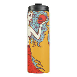 Zeemeermin en Skulls Thermosbeker