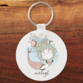 Zeemeermin en Sleutelhanger van vis van Kind (Voorkant)