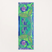 Zeemeermin en vis, fantasie onderwater, nautische  yogamat (Voorkant)