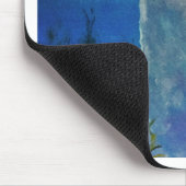 Zeemeermin en vis op het onderzeese kasteel muismat (Hoek)