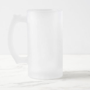 Zeemeermin en vriend matglas bierpul