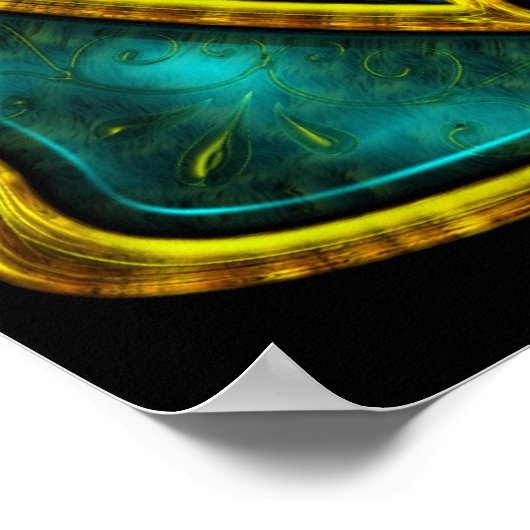 Zeemeermin en vriend poster (Hoek)