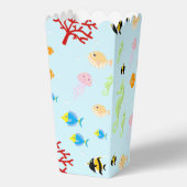 Zeemeermin en vrienden girly Verjaardagsfeest Bedankdoosjes (Achterkant)