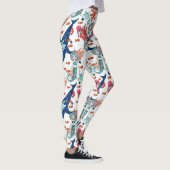 Zeemeermin en walvishaai leggings (Rechts)