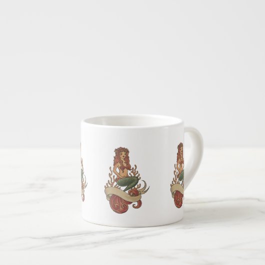 zeemeermin espresso kop (Voorkant rechts)