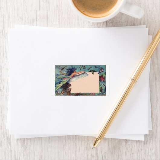 zeemeermin etiket (Insitu)