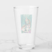 Zeemeermin Familie Glas (Achterkant)