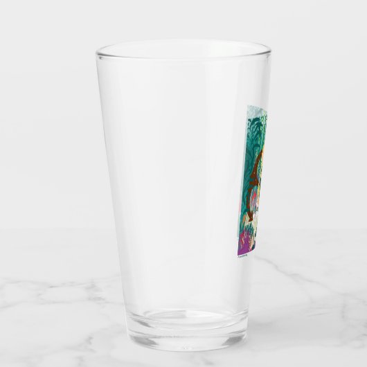 Zeemeermin familie (lichte blondjes) Glas (Rechts)