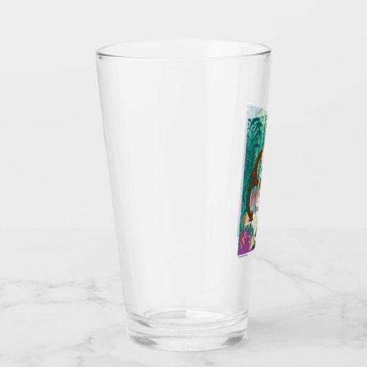 Zeemeermin familie (roodharigen) Glas (Rechts)