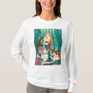 Zeemeermin familie (roodharigen) t-shirt