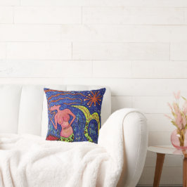 Zeemeermin Fantasies Kussen