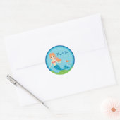 Zeemeermin Favor Seal Sticker (Envelop)