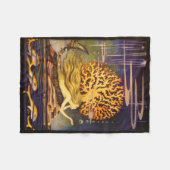  zeemeermin fleece deken (Voorkant (Horizontaal))