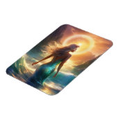 Zeemeermin flexibele fotomagneet magneet (Linkerzijde)