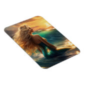 Zeemeermin flexibele fotomagneet magneet (Rechterzijde)