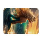 Zeemeermin flexibele fotomagneet magneet (Horizontaal)