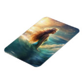 Zeemeermin flexibele fotomagneet magneet (Linkerzijde)
