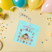 Zeemeermin Foto Gepersonaliseerde Sleutelhanger Ve