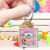 Zeemeermin Foto Gepersonaliseerde Sleutelhanger Ve