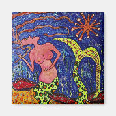 Zeemeermin Fun Magnet (Voorkant)