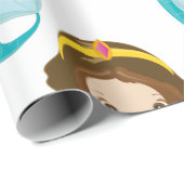 Zeemeermin geel inpakpapier (Rol Hoek)