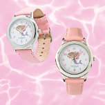 Zeemeermin gepersonaliseerd aangepaste Kind horlog Horloge<br><div class="desc">Dit prachtige eenhoornhorloge zou een geweldig cadeau voor kinderen zijn!</div>