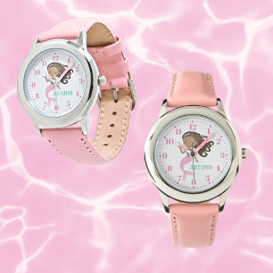 Zeemeermin gepersonaliseerd aangepaste Kind horlog Horloge