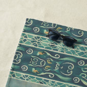 Zeemeermin gepersonaliseerd strandlaken (In situ)