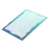 Zeemeermin gevoerd - 11 "x 8,5" Notitieblok (Schuin)