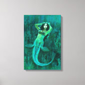  zeemeermin gewikkelde cava's canvas afdruk (Voorkant)