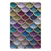 Zeemeermin glam glitterschalen mini klembord (Achterkant)