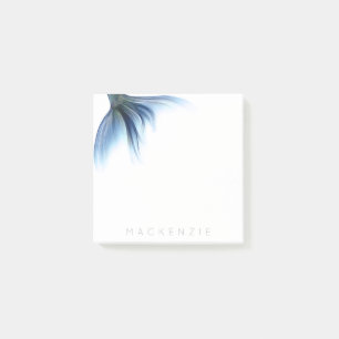 Zeemeermin Glam Tail   Dusty Ice Blue Luster Custo Post-it® Notes