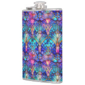 Zeemeermin Glas in lood Heupfles (Links)