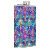 Zeemeermin Glas in lood Heupfles (Rechts)