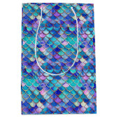 Zeemeermin Glas in lood Medium Cadeauzakje (Voorkant)