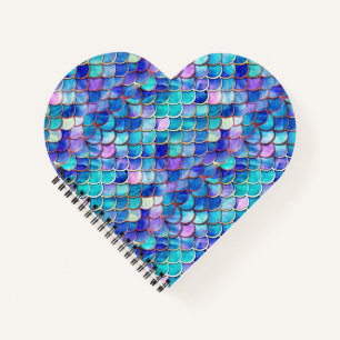 Zeemeermin Glas in lood Notitieboek