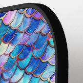 Zeemeermin Glas in lood Pickleball Paddle (Links Detail)