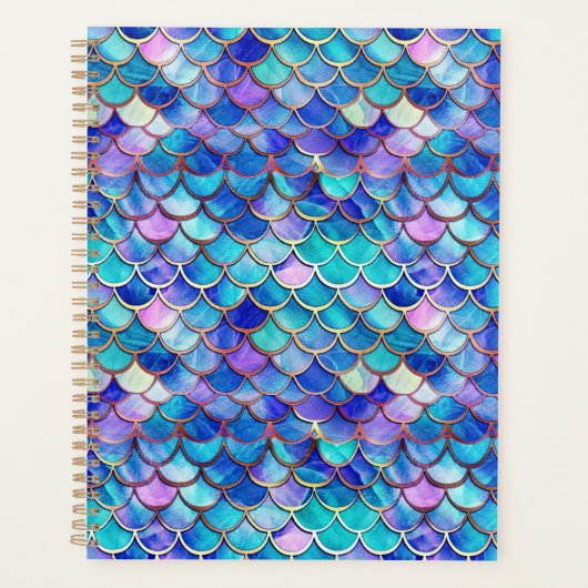 Zeemeermin Glas in lood Planner (Voorkant)