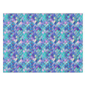 Zeemeermin Glas in lood Tafelkleed (Voorkant (Horizontaal))