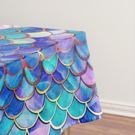 Zeemeermin Glas in lood Tafelkleed (Voorbeeld)