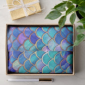 Zeemeermin Glas in lood Tissuepapier (Geschenk)