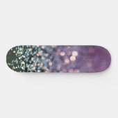 Zeemeermin Glitter Bokeh Glam 1 Persoonlijk Skateboard (Horizontaal)